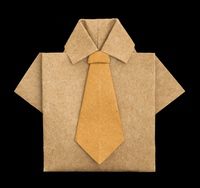Camisa origami