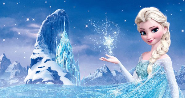 Disney Frozen Camisón para niñas El Reino del Hielo 