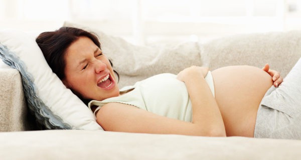 embarazada con contracciones