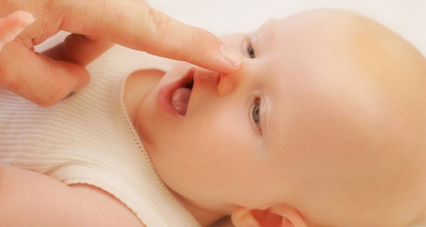 nariz de bebé