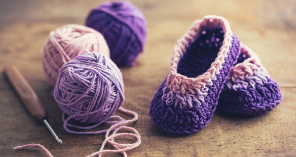 zapatos de bebe a crochet