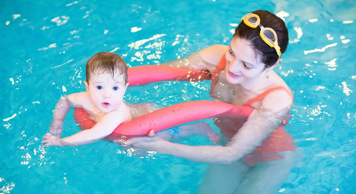 La hidroterapia en bebés se puede practicar hasta los 4 años