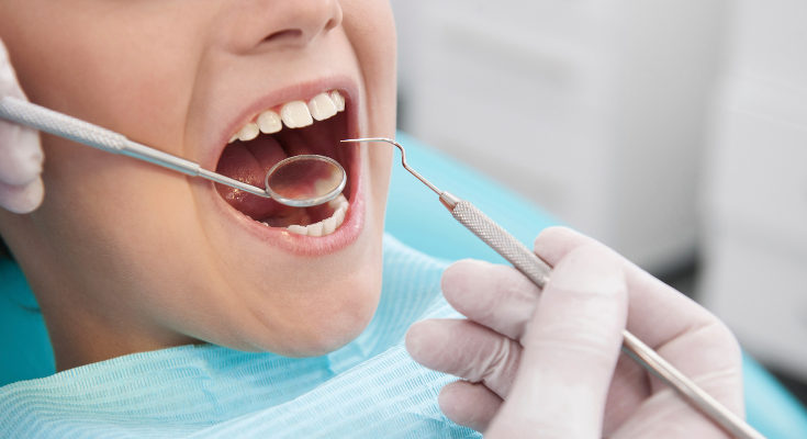 Los dientes de leche sirven de guía para los dientes definitivos