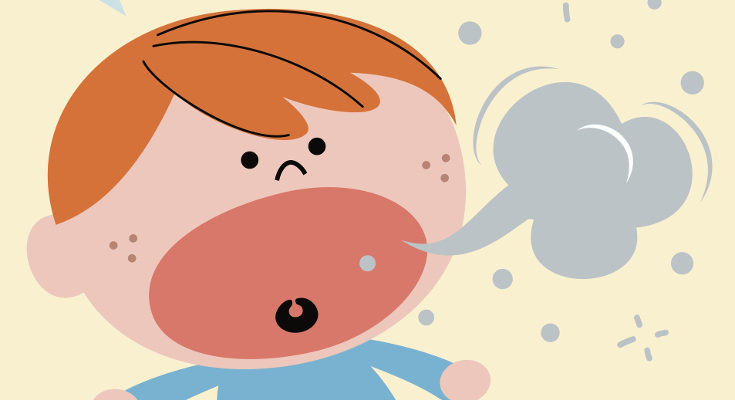 El mal aliento es un síntoma típico de la cetosis en niños