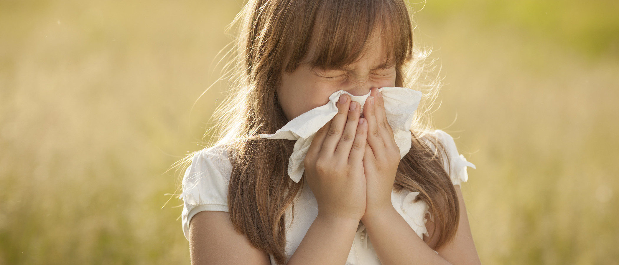 Los niños y la alergia al polen