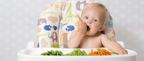 Alimentos recomendados para empezar a dar sólidos en el Baby-Led Weaning
