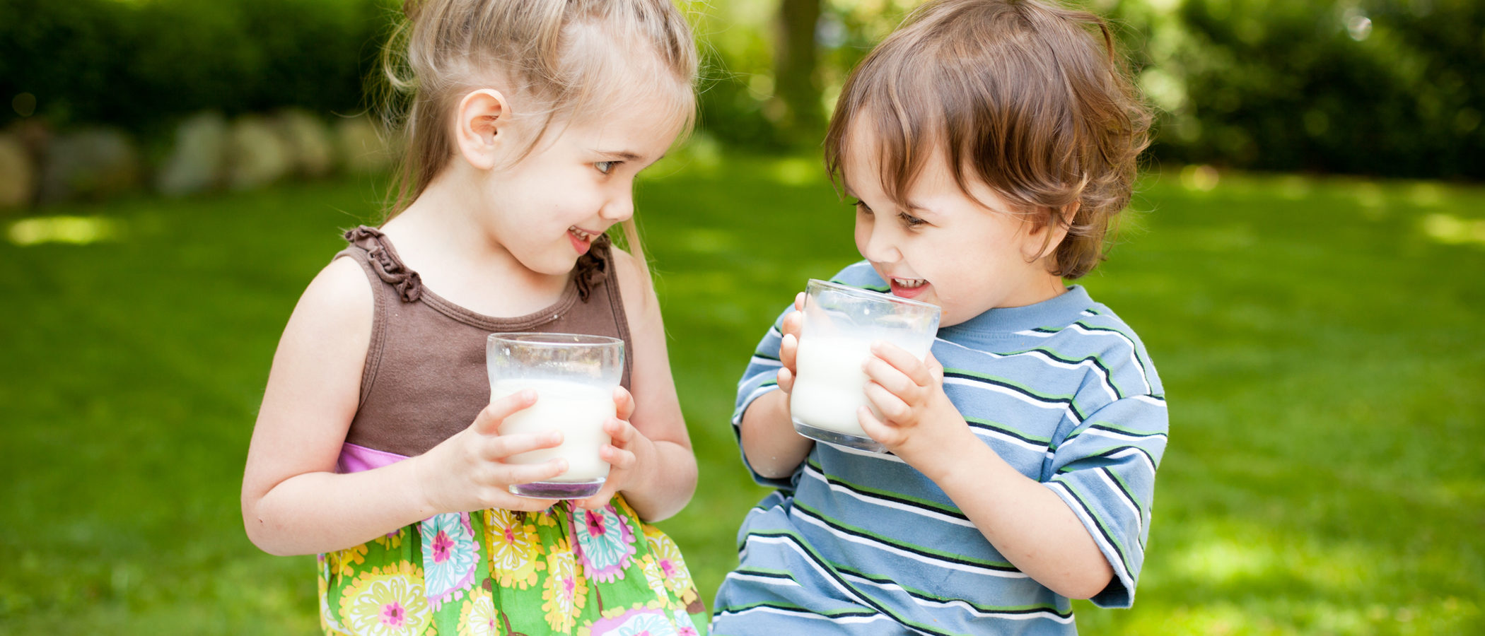 La leche en la dieta de los niños