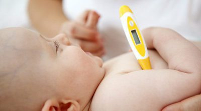 La fiebre en bebés de 0 a 3 meses