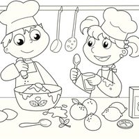 Niños cocineros